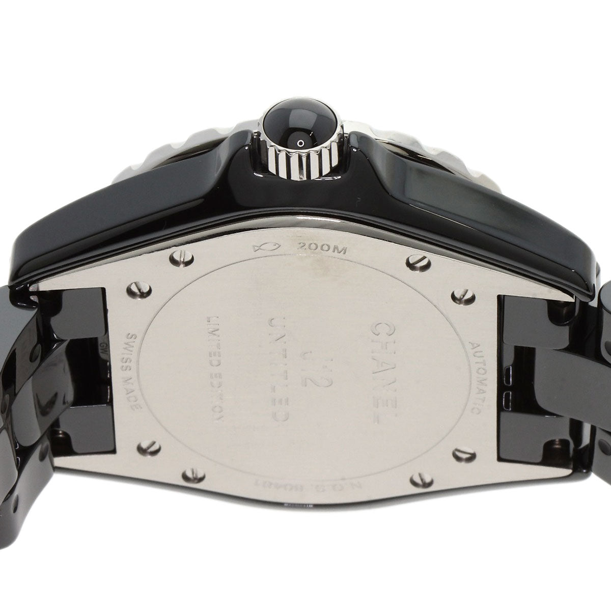 CHANEL シャネル H5581 J12 アンタイトル38mm 世界限定1200本 腕時計 セラミック メンズ 中古