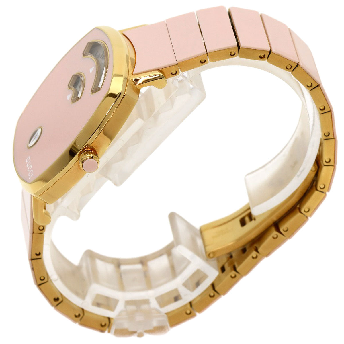 GUCCI グッチ YA157.4 グリップ 腕時計 GP レディース 中古