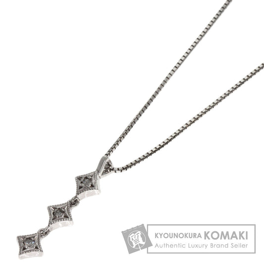 アガット ダイヤモンド ネックレス 中古 商品画像1