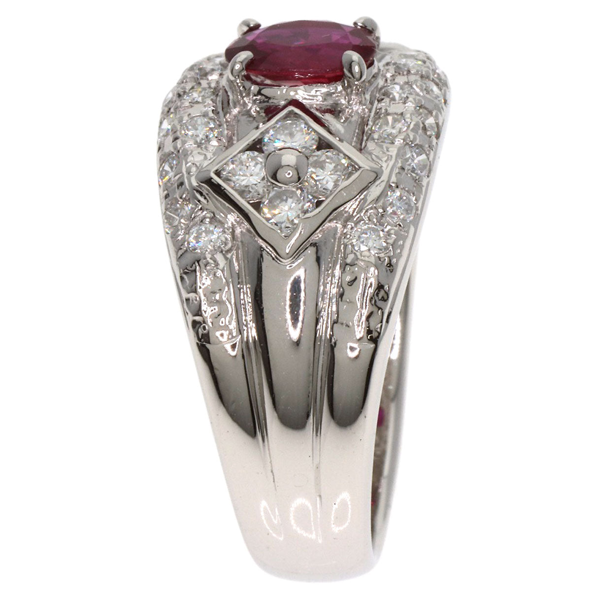 TASAKI タサキ ルビー ダイヤモンド リング・指輪 PT900 レディース 中古