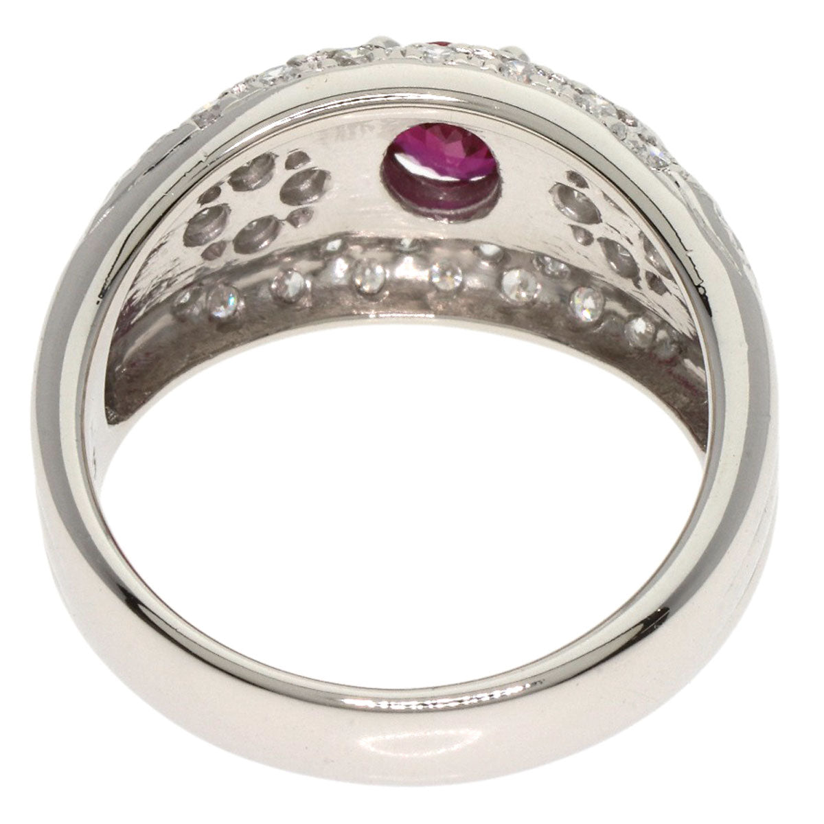 TASAKI タサキ ルビー ダイヤモンド リング・指輪 PT900 レディース 中古