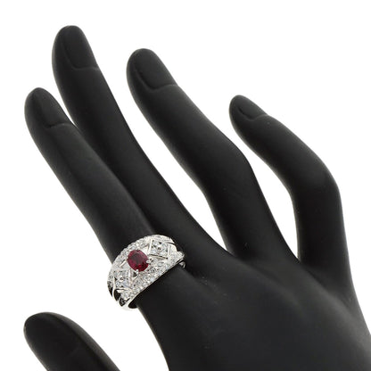 TASAKI タサキ ルビー ダイヤモンド リング・指輪 PT900 レディース 中古
