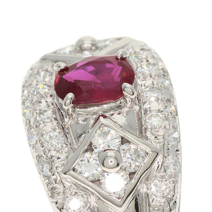 TASAKI タサキ ルビー ダイヤモンド リング・指輪 PT900 レディース 中古