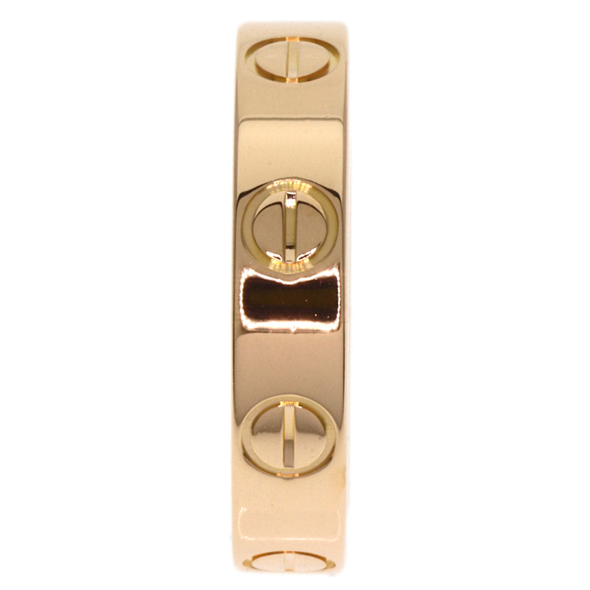 CARTIER カルティエ ミニ ラブリング #46 リング・指輪 K18PG レディース 中古