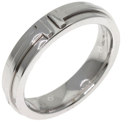 TIFFANY&Co. ティファニー T TWO ナロー リング・指輪 K18WG レディース 中古