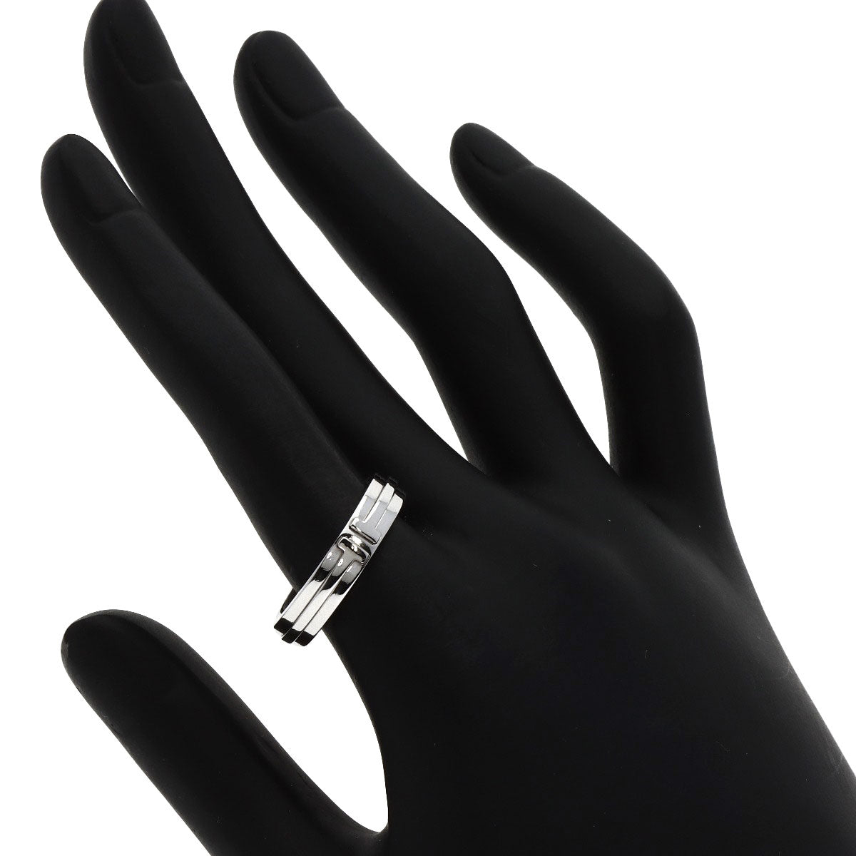 TIFFANY&Co. ティファニー T TWO ナロー リング・指輪 K18WG レディース 中古