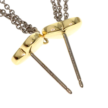 TIFFANY&Co. ティファニー ハートドロップ ピアス K18YG レディース 中古