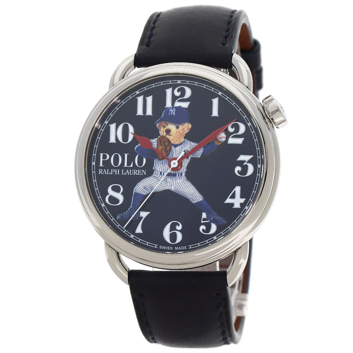 ポロ・ラルフローレン 472865479002 NYヤンキース ベア 腕時計 中古 商品画像2