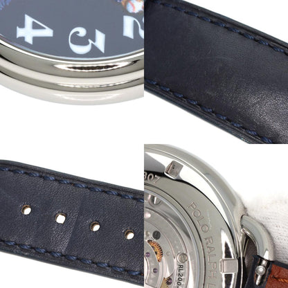 POLO RALPH LAUREN ポロ・ラルフローレン 472865479002 NYヤンキース ベア 腕時計 SS メンズ 中古