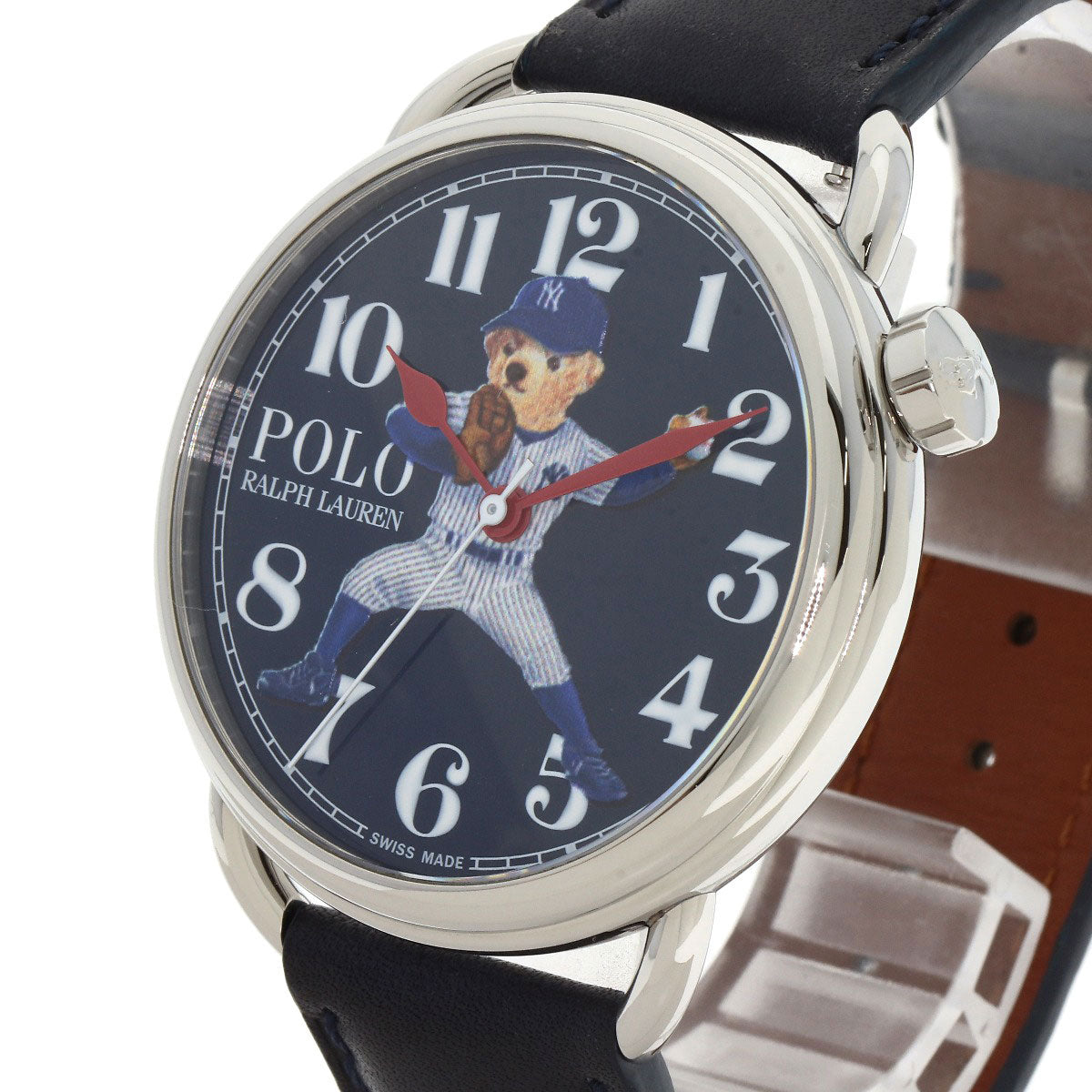 ポロ・ラルフローレン 472865479002 NYヤンキース ベア 腕時計 中古 商品画像4