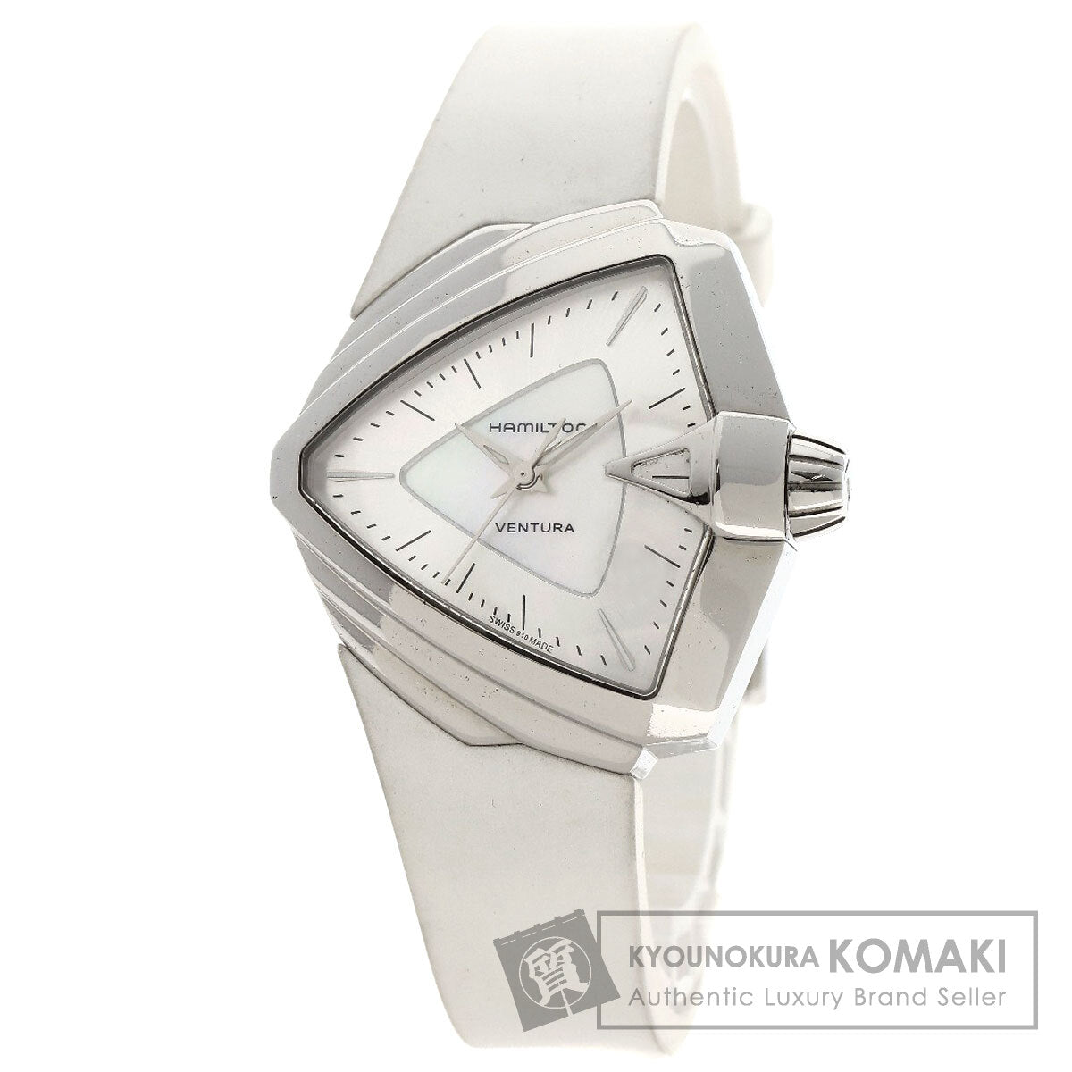 HAMILTON ハミルトン H24251391 ベンチュラ 腕時計 SS レディース 中古