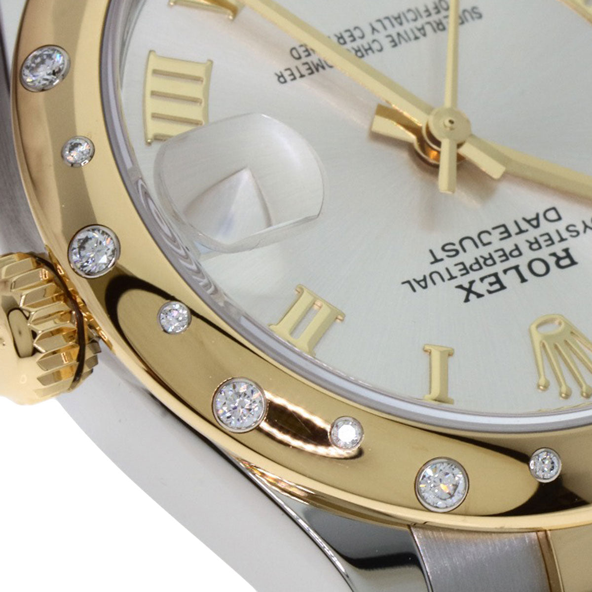 ROLEX ロレックス 278343RBR デイトジャスト 31 ダイヤモンド 腕時計 SS ボーイズ 中古