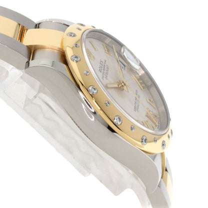 ROLEX ロレックス 278343RBR デイトジャスト 31 ダイヤモンド 腕時計 SS ボーイズ 中古