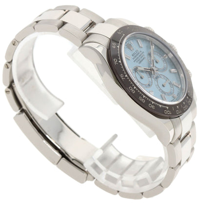ROLEX ロレックス 116506A コスモグラフ デイトナ アイスブルー 文字盤 ダイヤモンド 腕時計 PT メンズ 中古