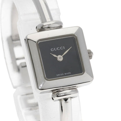 GUCCI グッチ 1900L スクエアフェイス 腕時計 SS レディース 中古