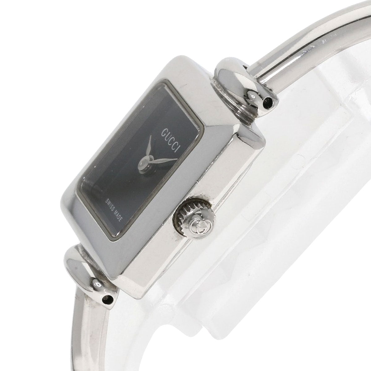 GUCCI グッチ 1900L スクエアフェイス 腕時計 SS レディース 中古
