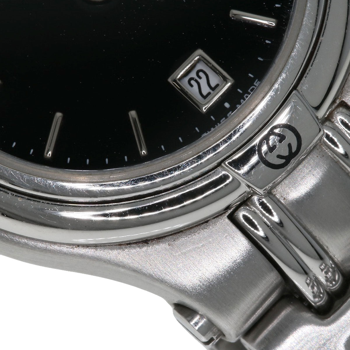 GUCCI グッチ 9040L ラウンドフェイス 腕時計 SS レディース 中古