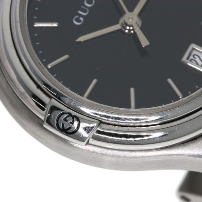 GUCCI グッチ 9040L ラウンドフェイス 腕時計 SS レディース 中古