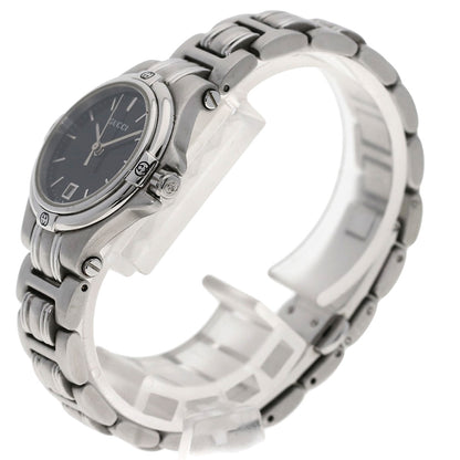 GUCCI グッチ 9040L ラウンドフェイス 腕時計 SS レディース 中古