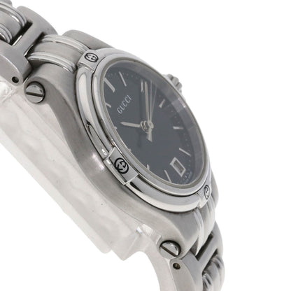 GUCCI グッチ 9040L ラウンドフェイス 腕時計 SS レディース 中古