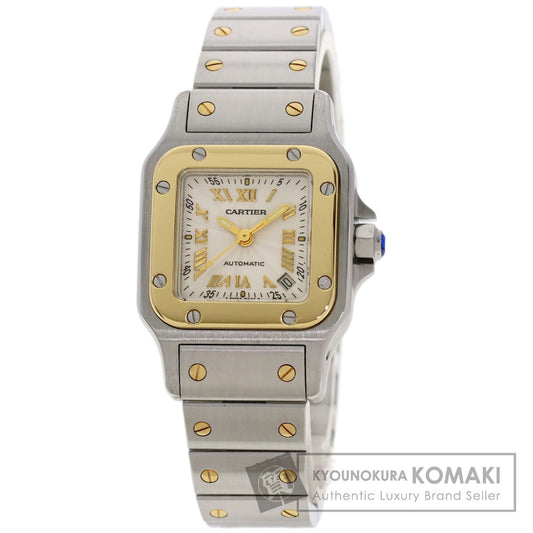 CARTIER カルティエ W20045C4 サントスガルベSM 20周年記念モデル 腕時計 SS レディース 中古