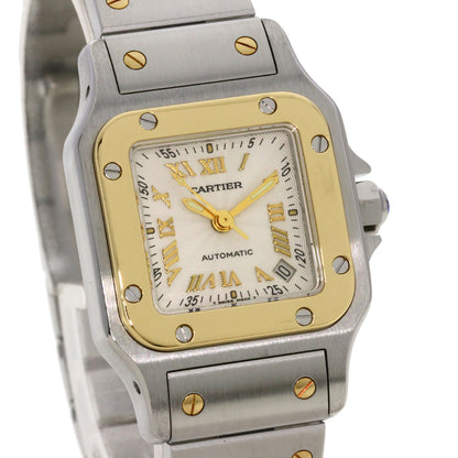 CARTIER カルティエ W20045C4 サントスガルベSM 20周年記念モデル 腕時計 SS レディース 中古