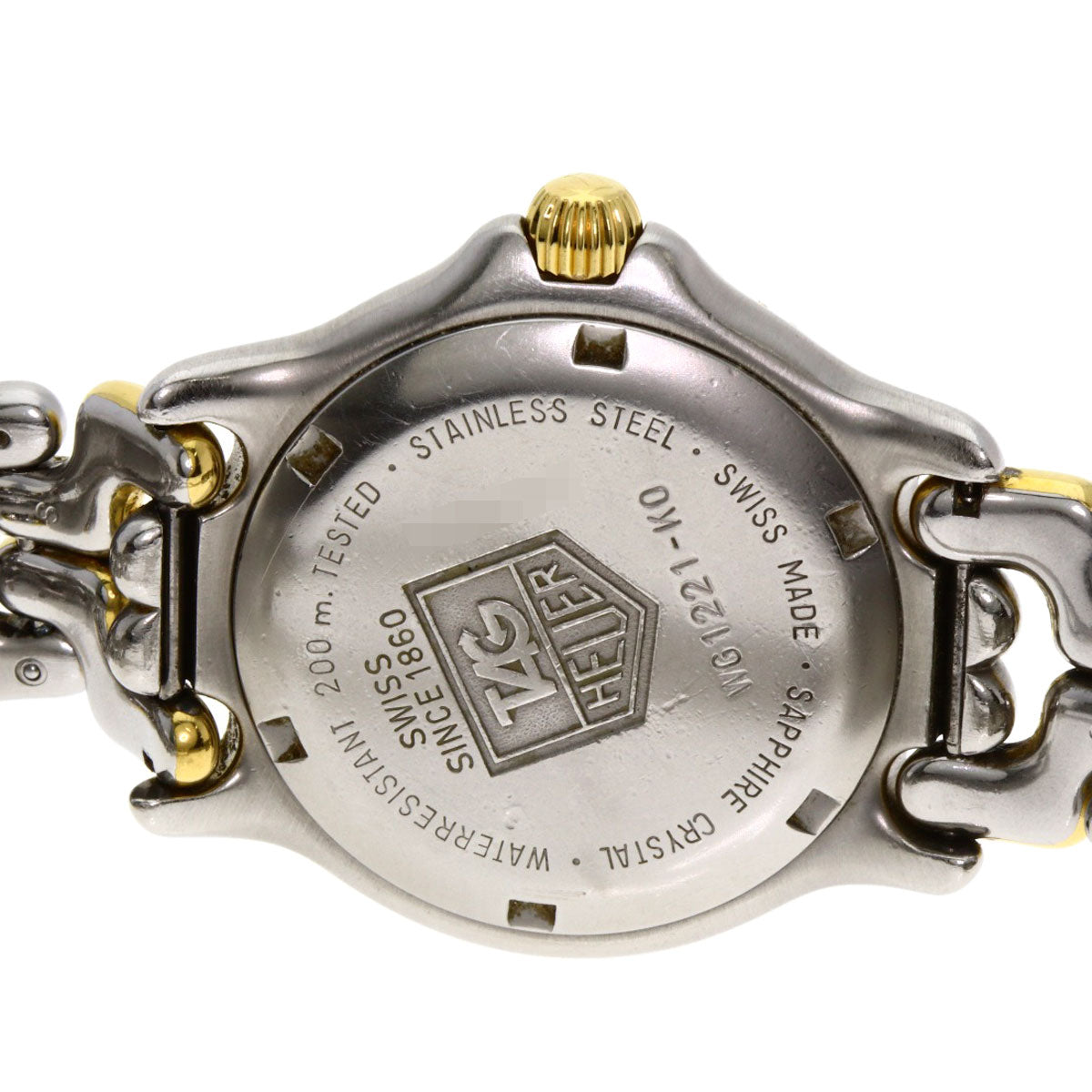 TAG HEUER タグホイヤー WG1221-K0 セル デイト プロフェッショナル 腕時計 SS ボーイズ 中古