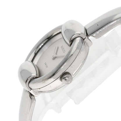 GUCCI グッチ 1400L ラウンドフェイス 腕時計 SS レディース 中古
