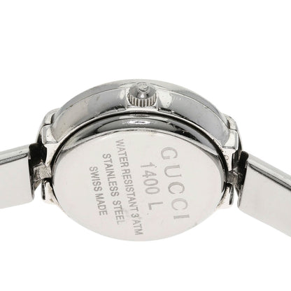 GUCCI グッチ 1400L ラウンドフェイス 腕時計 SS レディース 中古