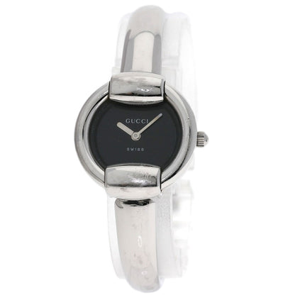 GUCCI グッチ 1400L ラウンドフェイス 腕時計 SS レディース 中古
