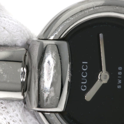 GUCCI グッチ 1400L ラウンドフェイス 腕時計 SS レディース 中古
