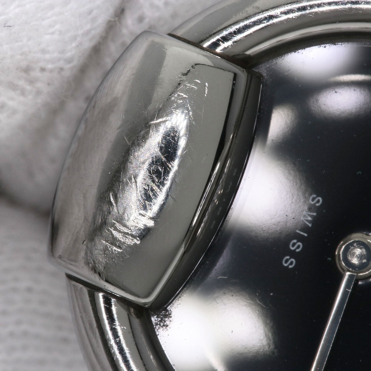 GUCCI グッチ 1400L ラウンドフェイス 腕時計 SS レディース 中古