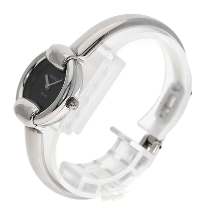 GUCCI グッチ 1400L ラウンドフェイス 腕時計 SS レディース 中古