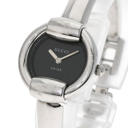 GUCCI グッチ 1400L ラウンドフェイス 腕時計 SS レディース 中古