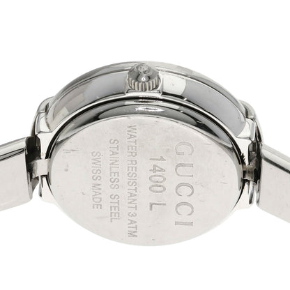 GUCCI グッチ 1400L ラウンドフェイス 腕時計 SS レディース 中古