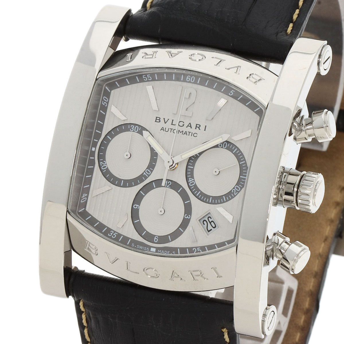 BVLGARI ブルガリ AA48SCH アショーマ 日本限定 腕時計 SS メンズ 中古