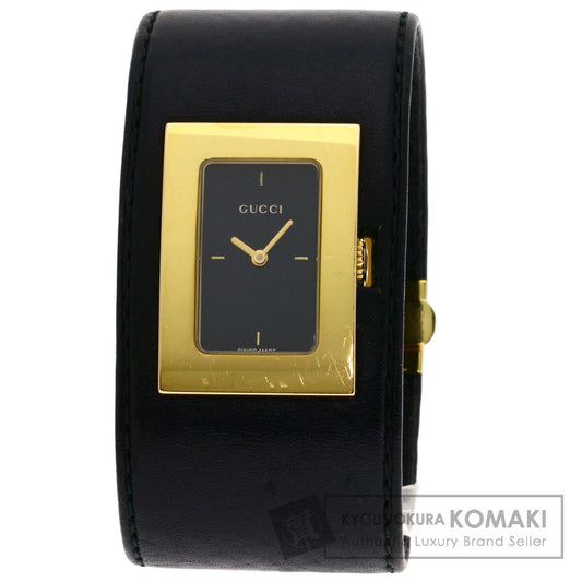 GUCCI グッチ 7800L スクエアフェイス 腕時計 GP レディース 中古