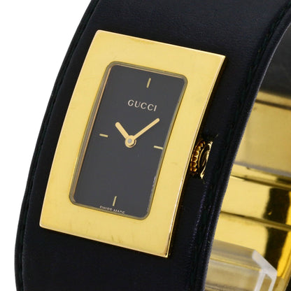 GUCCI グッチ 7800L スクエアフェイス 腕時計 GP レディース 中古