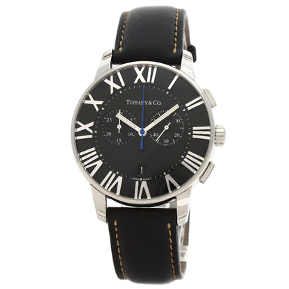 TIFFANY&Co. ティファニー アトラスドーム クロノグラフ 腕時計 SS メンズ 中古