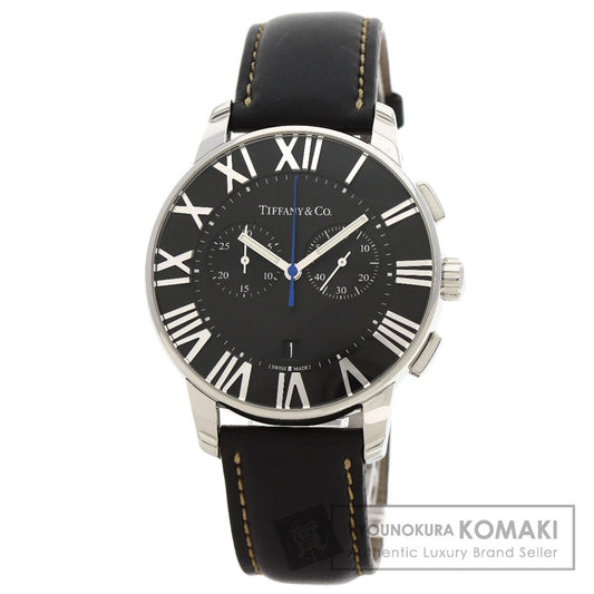 TIFFANY&Co. ティファニー アトラスドーム クロノグラフ 腕時計 SS メンズ 中古