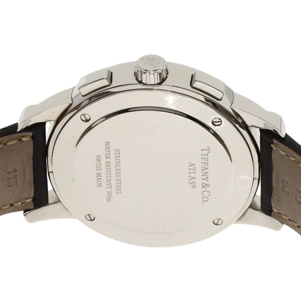 TIFFANY&Co. ティファニー アトラスドーム クロノグラフ 腕時計 SS メンズ 中古