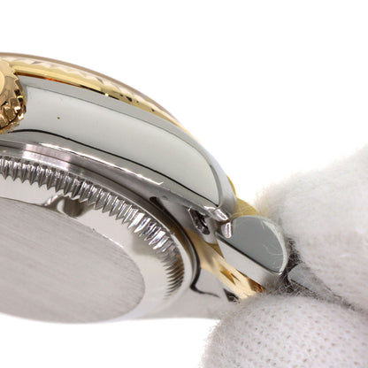 ROLEX ロレックス 179173NG デイトジャスト 10P ダイヤモンド 腕時計 SS レディース 中古