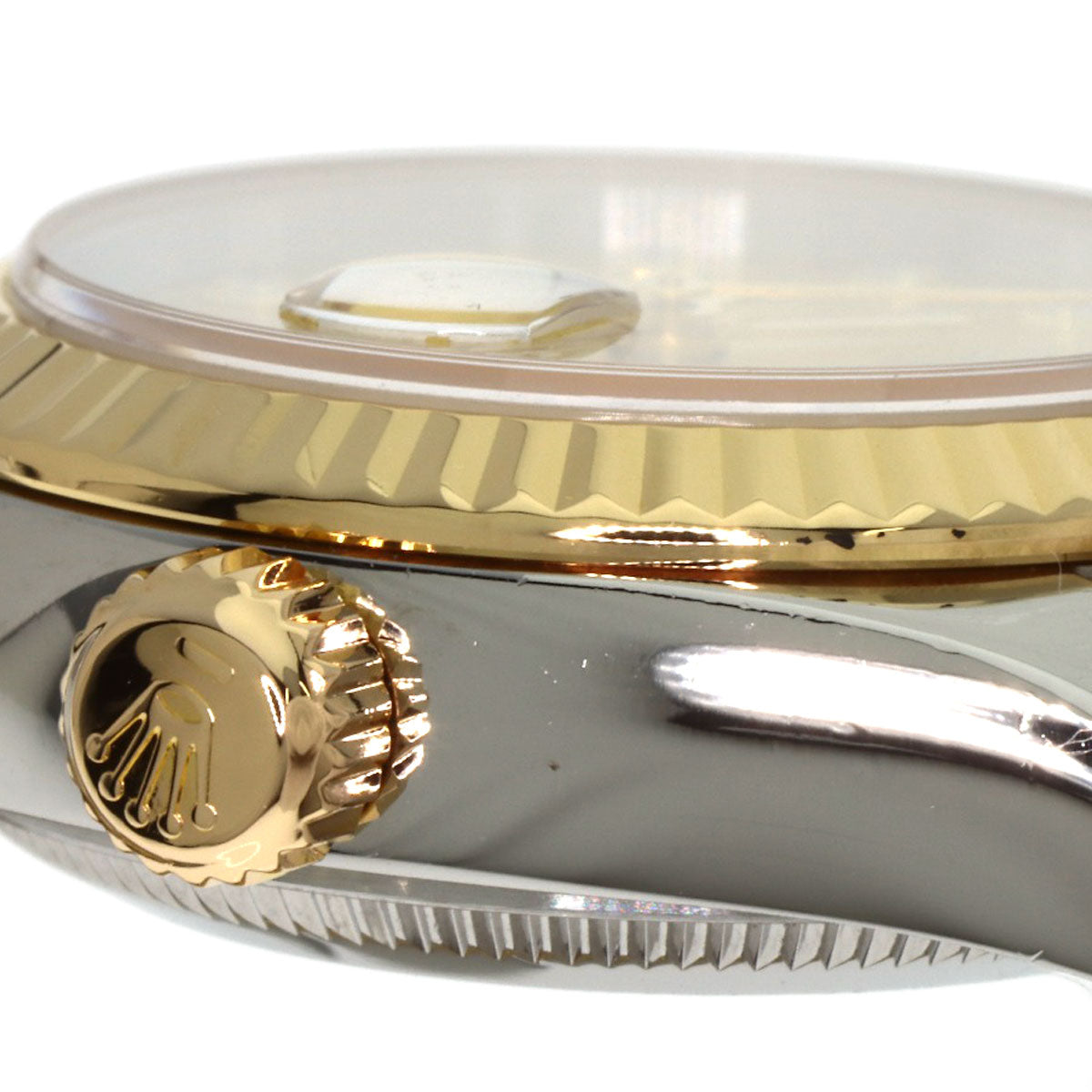 ROLEX ロレックス 179173NG デイトジャスト 10P ダイヤモンド 腕時計 SS レディース 中古