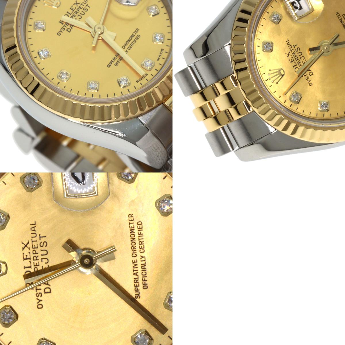 ロレックス 179173NG デイトジャスト 10P ダイヤモンド 腕時計 中古 商品画像20