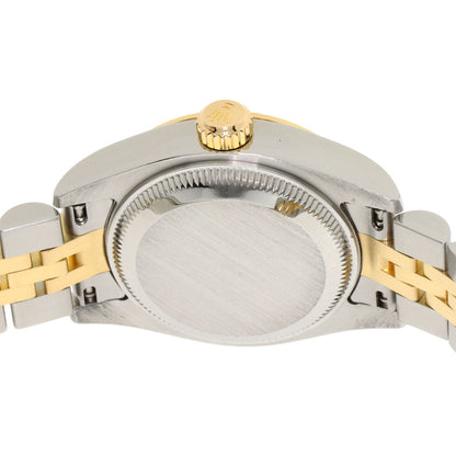 ROLEX ロレックス 179173NG デイトジャスト 10P ダイヤモンド 腕時計 SS レディース 中古