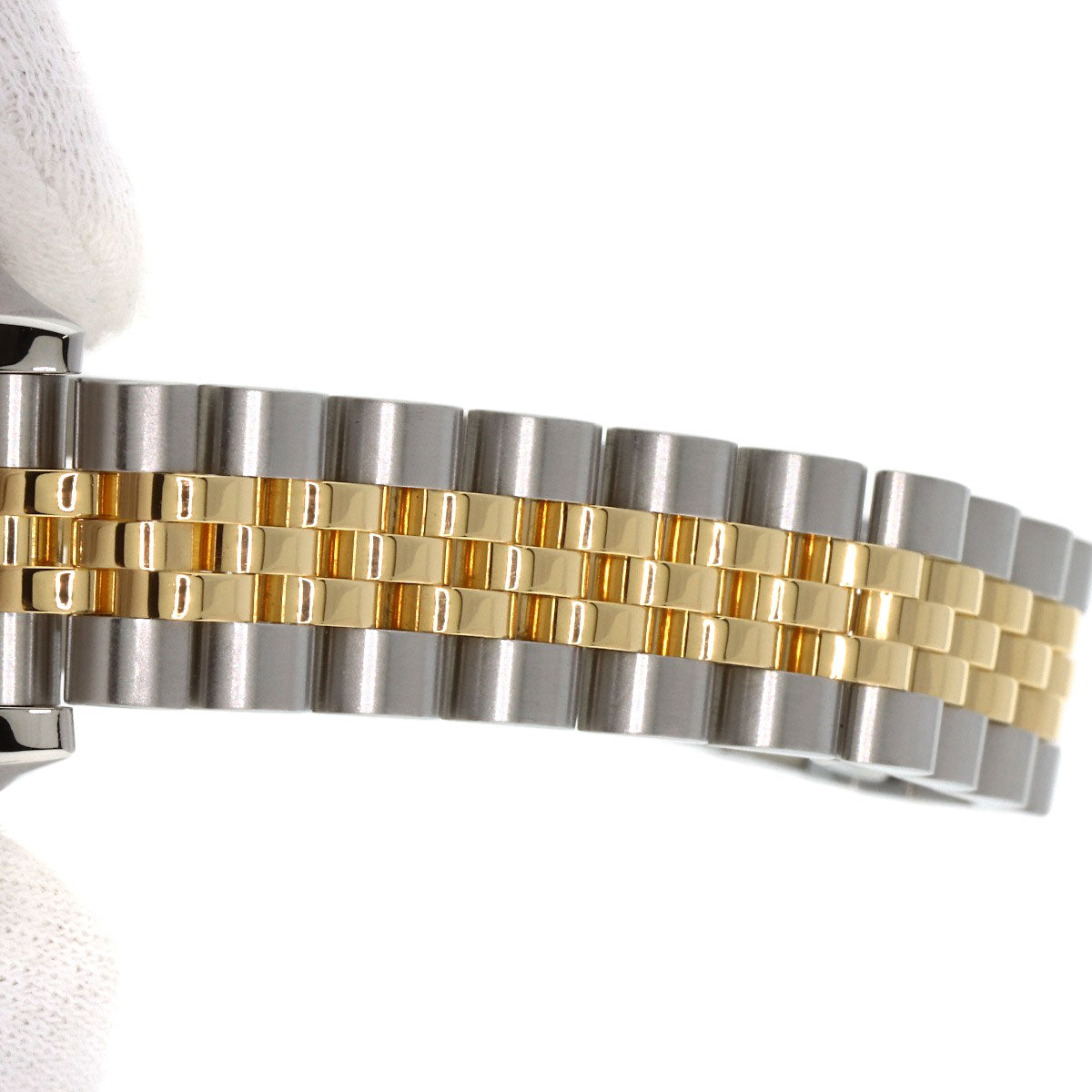 ROLEX ロレックス 179173NG デイトジャスト 10P ダイヤモンド 腕時計 SS レディース 中古