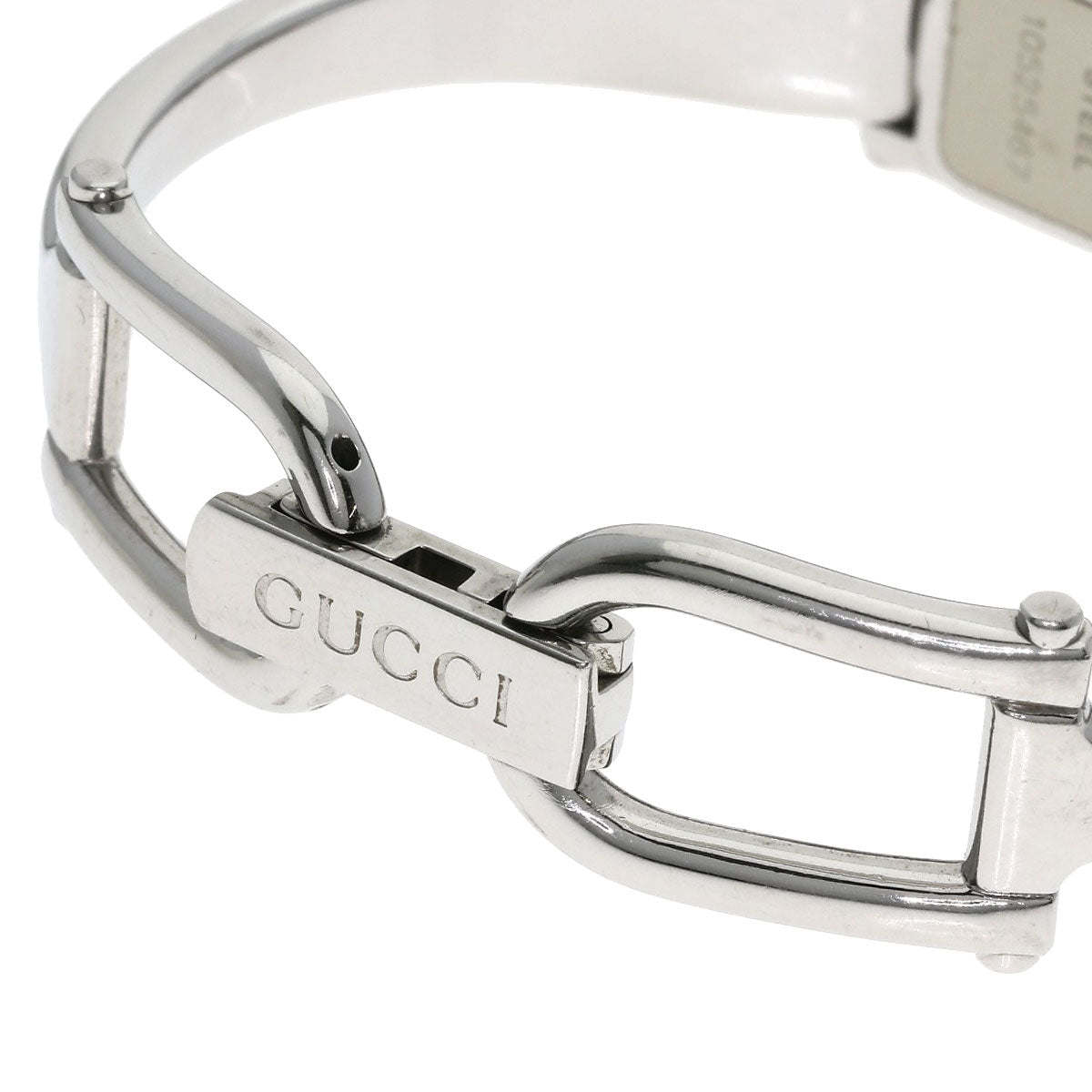 GUCCI グッチ 1500L スクエアフェイス 腕時計 SS レディース 中古