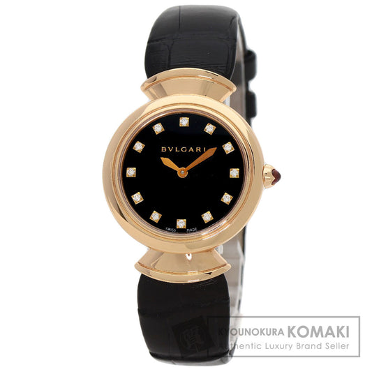 BVLGARI ブルガリ DVP30G ディーヴァ ドリーム 腕時計 K18PG レディース 中古