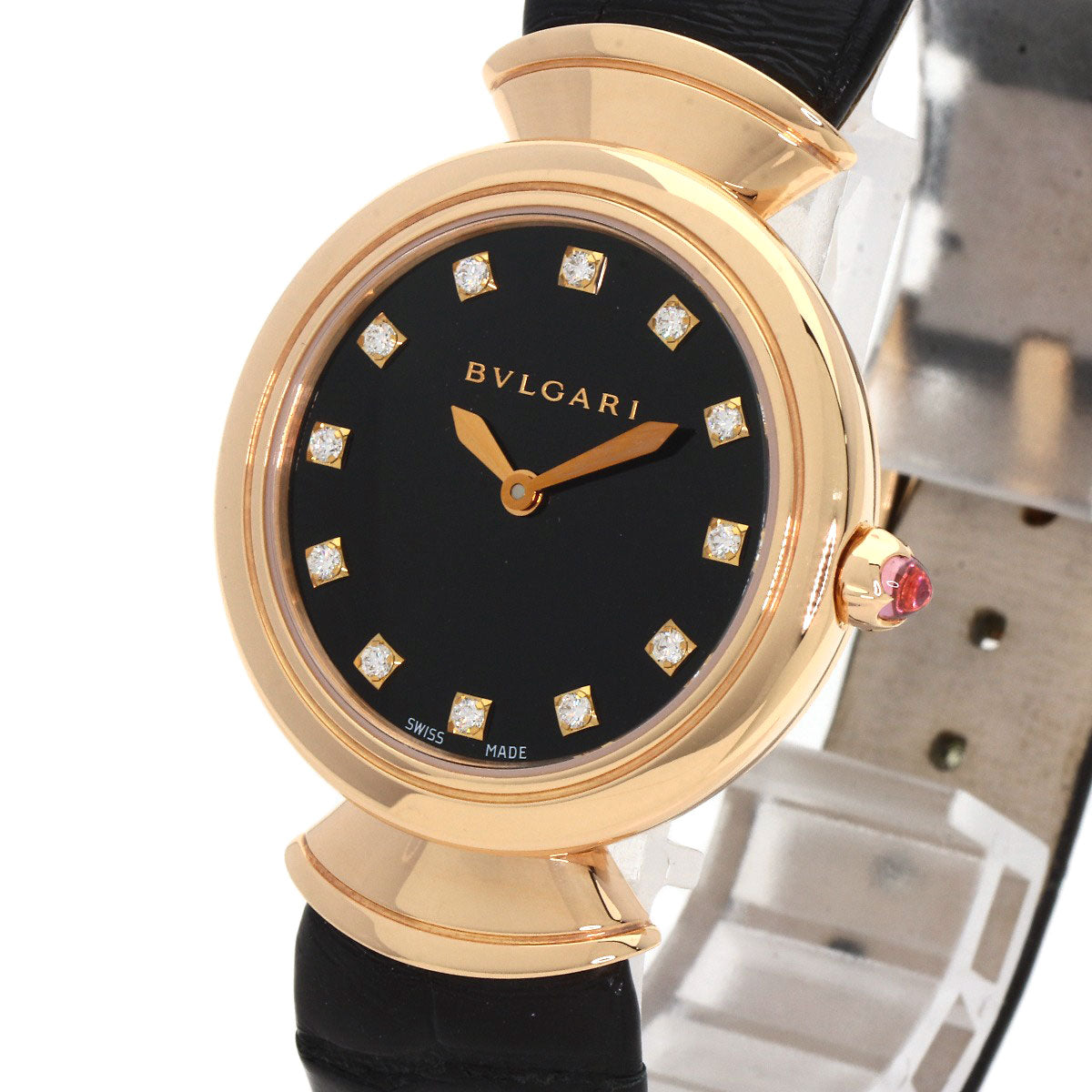 BVLGARI ブルガリ DVP30G ディーヴァ ドリーム 腕時計 K18PG レディース 中古