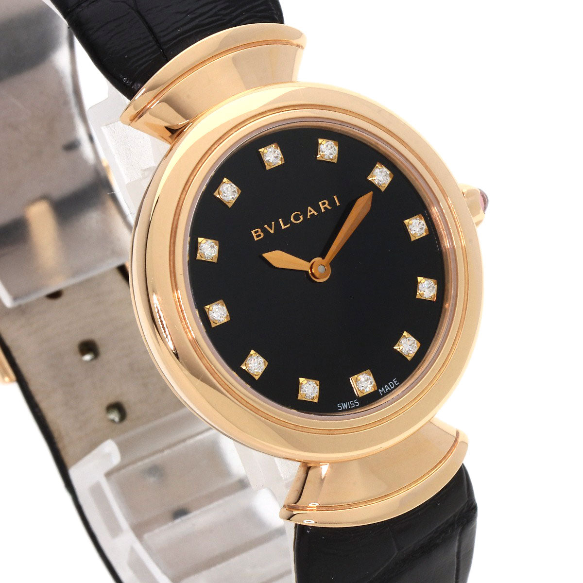 BVLGARI ブルガリ DVP30G ディーヴァ ドリーム 腕時計 K18PG レディース 中古
